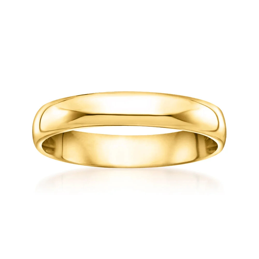 Men's 6.4 grams 14kt Yellow Gold Band