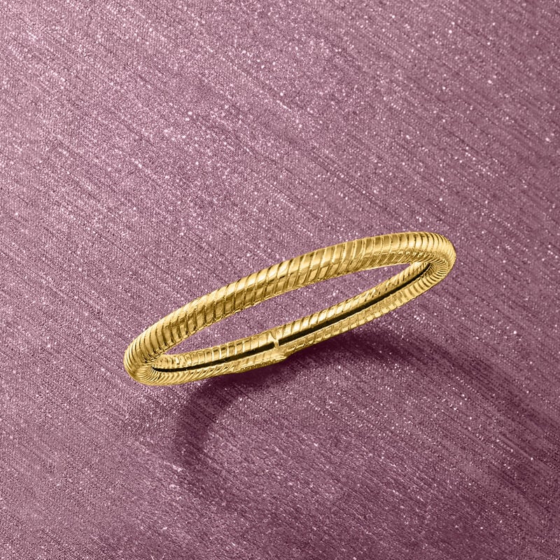14kt Yellow Gold Roped Ring