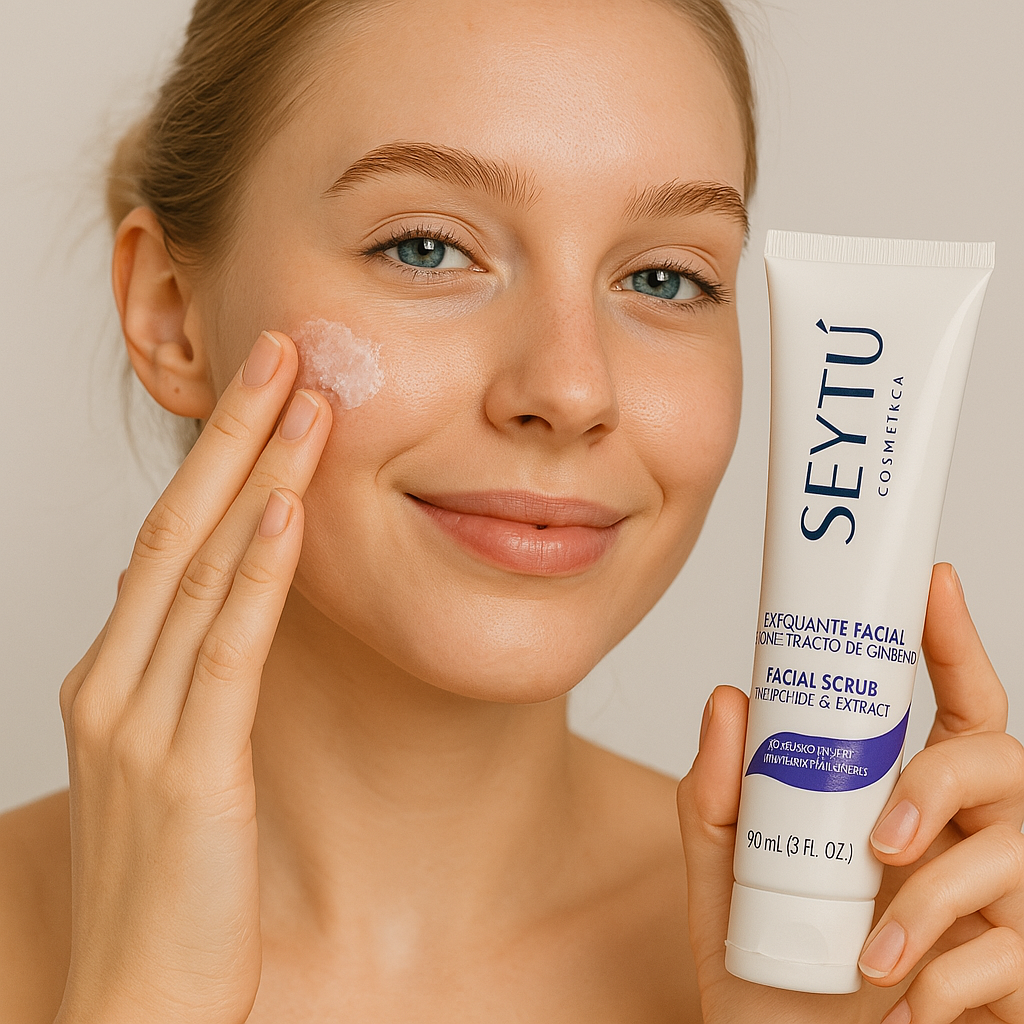 Facial scrub with ginseng extract 90 ml