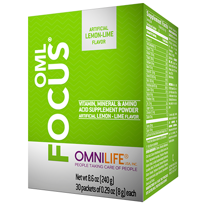 OML Focus Box with 30 sachets 240 g