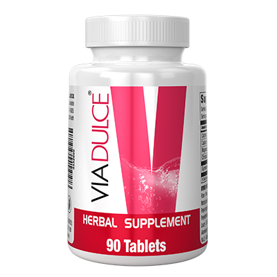 Via Dulce Bottle with 90 tablets