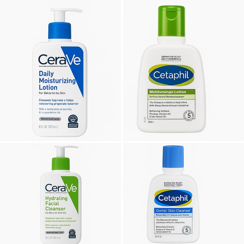 CeraVe vs Cetaphil Lotion and Facewash: The Ultimate Comparison