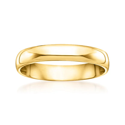 Men's 6.4 grams 14kt Yellow Gold Band