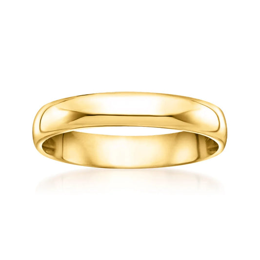 Men's 6.4 grams 14kt Yellow Gold Band