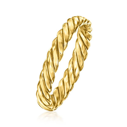 14kt Yellow Gold Twisted Ring