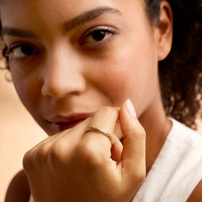 14kt Yellow Gold Twisted Ring