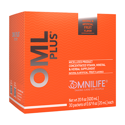 OML Plus Box with 30 packets 600ml