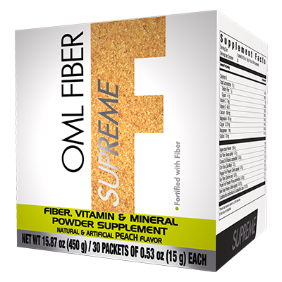 OML Fiber Supreme Box w/30 packets 450g