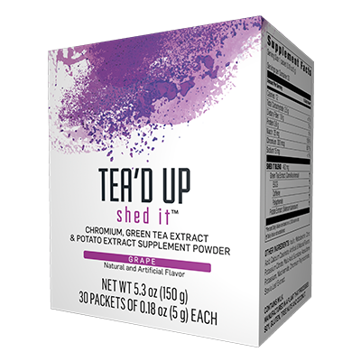 Tea´D Up Shed It Grape Box w/30 sticks 150g