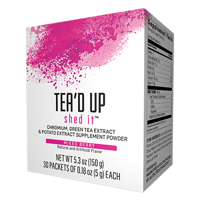 Tea´D Up Shed It Mixed Berry Box w/30 sticks 150g